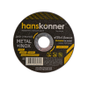 Диск отрезной по металлу 125х1,0х22,23 Hanskonner H9020-125-10