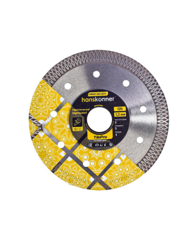 Hanskonner Алмазный диск 125x22,23x1,2 мм Y-тип tilepro H9021-125-22Yt Hanskonner Алмазный диск 125x22,23x1,2 мм Y-тип tilepro H9021-125-22Yt