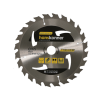 Пильный диск по дереву THIN KERF 165x20 мм, 24 зубьев, Hanskonner H9022-165-20-24T