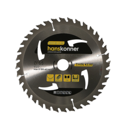 Hanskonner Пильный диск по дереву THIN KERF 165x20 мм, 36 зубьев, H9022-165-20-36T