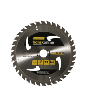 Hanskonner Пильный диск по дереву THIN KERF 165x20 мм, 36 зубьев, H9022-165-20-36T