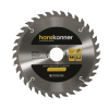 Пильный диск по дереву 190x30мм, 36 зубьев, Hanskonner H9022-190-30/20-36