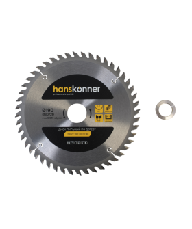 Hanskonner Пильный диск по дереву 190x30мм, 48 зубьев, H9022-190-30/20-48
