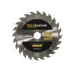Пильный диск по дереву 210x30мм, 24 зубьев, Hanskonner H9022-210-30-24