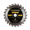 Пильный диск по дереву ArmorPiercing 160x20/16мм, 24 зуба, Hanskonner H9025-160-20/16-24