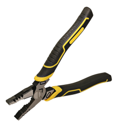 Hanskonner Пассатижи 200мм, эксц. шарнир,+30% к силе реза, TPR рукоятки, HK1020-02-1-200