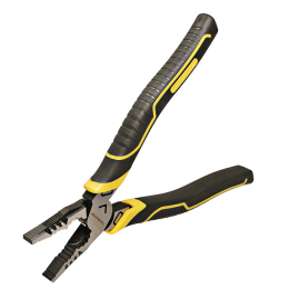 Hanskonner Пассатижи 225мм, эксц. шарнир,+30% к силе реза, TPR рукоятки, HK1020-02-1-225