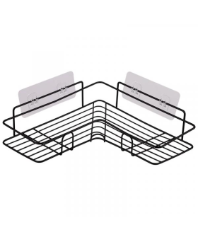 Mallony Полка подвесная угловая GRAPHITE, 26*26*4,5 см 109750-SK