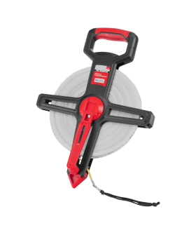 Matrix Рулетка геодезическая 100 м х 12,5 мм, открытый корпус, фиберглассовая лента 31432