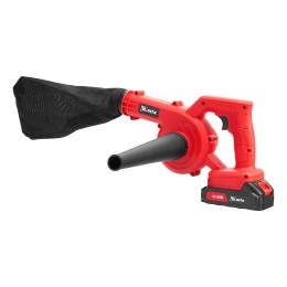 Matrix Воздуходувка-пылесос акк. портативная, LB-185, 35 м/с, 170 м3/ч, Li-Ion, 20 В 59620