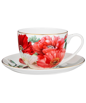 Lefard Чайная пара "Маки" 330 мл 104-921 Lefard Чайная пара "Маки" 330 мл 104-921