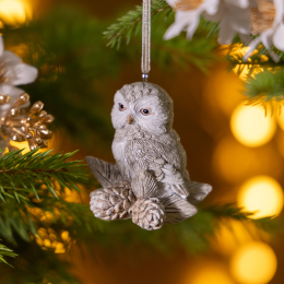 Lefard Елочное Украшение Совушка 5,5х4,5х6,5 См 162-1299