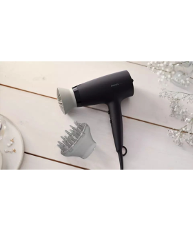 PHILIPS Фен BHD302/00 (Черный-белый) 1600Вт PHILIPS Фен BHD302/00 (Черный-белый) 1600Вт