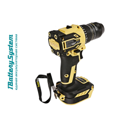 Hanskonner Дрель акк б/щ PLATINUM, 18В, 1BatterySystem, 65Нм, 13мм, без АКБ и ЗУ HCD2065BL