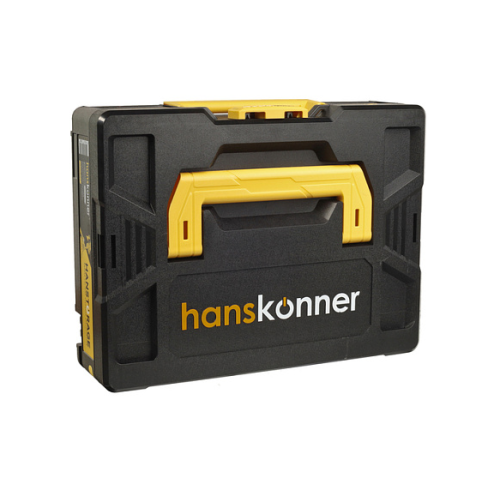 Дрель акк б/щ Hanskonner PLATINUM, 18В, 1BatterySystem, 65Нм, 2х2Ач, 13мм, кейс HS HCD2065BLC