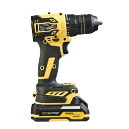 Hanskonner Дрель акк б/щ 18В, 1BatterySystem,60Нм, пл.патрон, 2х2Ач,кейс HCD2065C