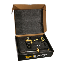 Hanskonner Дрель акк б/щ удар PLATINUM, 18В, 1BatterySystem, 165Нм,13мм,без АКБ и ЗУ HCD18165BL