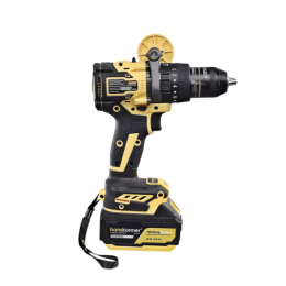 Hanskonner Дрель акк б/щ удар PLATINUM,18В,1BatterySystem,165Нм,1х4Ач,1х2Ач,кейс HS HCD18165BLI