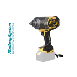 Hanskonner Гайковерт удар б/щ PLATINUM, 18В, 1BatterySystem, 1000Нм, 1/2", без АКБ/ЗУ HCD18100S