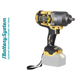 Hanskonner Гайковерт удар б/щ PLATINUM, 18В, 1BatterySystem, 1000Нм, 1/2", без АКБ/ЗУ HCD18100S