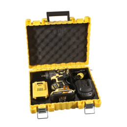 Hanskonner Гайковерт ударн б/щ 18В, Unibattery,350Нм,1/2",3скор,2x2.4Ач,кейс HCD18350S