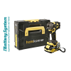 Гайковерт ударн б/щ Hanskonner PLATINUM,18В,1BatterySystem,420Нм,1/2",1x4Ач,кейс HS HCD20420BLC
