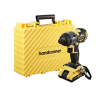 Винтоверт ударн акк б/щ Hanskonner, 18В, Unibattery,280Нм,1/4", 3скор,2x2.4Ач,кейс HCD18280H