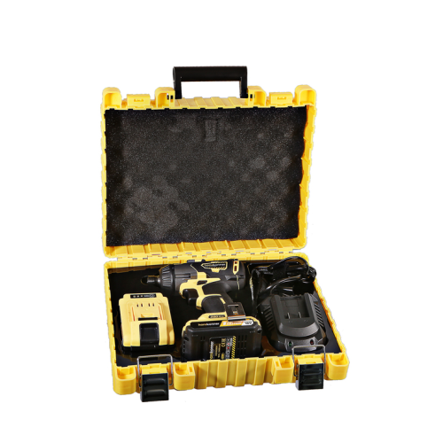Винтоверт ударн акк б/щ Hanskonner, 18В, Unibattery,280Нм,1/4", 3скор,2x2.4Ач,кейс HCD18280H