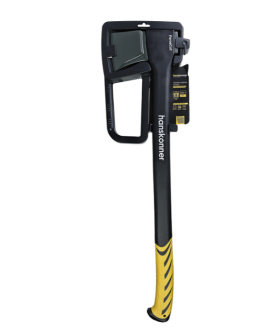 Hanskonner Топор 1400г, общий вес 2000г, длина 740мм, полая фибергл. рукоятка, HK1015-01-FB1400