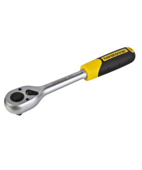 Hanskonner Ключ-трещотка, квадрат 1/2", 90 зуб, с быстрым сбросом, CrV, HK1045-17-12