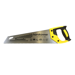 Hanskonner Ножовка по дереву, 400мм, 11-12 TPI, SK5, 3D зуб, чистый рез, HK1060-01-4011