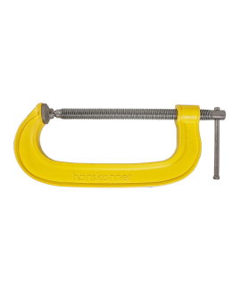 Hanskonner Струбцина G-образная, 200 мм / 8'', чугун, оксидированный винт, HK1078-01-200