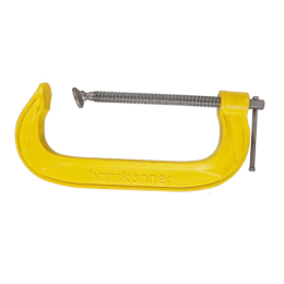 Hanskonner Струбцина G-образная, 250 мм / 10'', чугун, оксидированный винт, HK1078-01-250