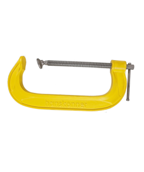 Hanskonner Струбцина G-образная, 250 мм / 10'', чугун, оксидированный винт, HK1078-01-250