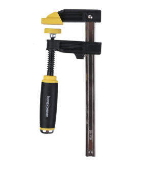 Hanskonner Струбцина F-образная, 50 х 150 x 255 мм, усилие 174кгс, HK1078-06-50X150