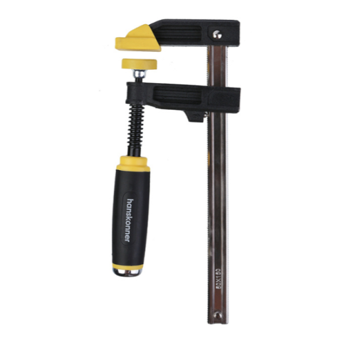 Струбцина F-образная, 50 х 150 x 255 мм, усилие 174кгс, hanskonner HK1078-06-50X150