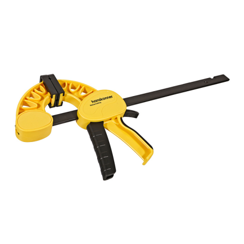 Струбцина  быстроз., 300мм, резиновые накладки, 180-200кгс,сжим-разжим, hanskonner HK1078-08-30