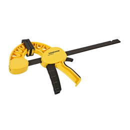 Hanskonner Струбцина  быстроз., 450мм, резиновые накладки, 180-200кгс,сжим-разжим, HK1078-08-45