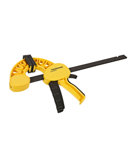 Hanskonner Струбцина  быстроз., 450мм, резиновые накладки, 180-200кгс,сжим-разжим, HK1078-08-45