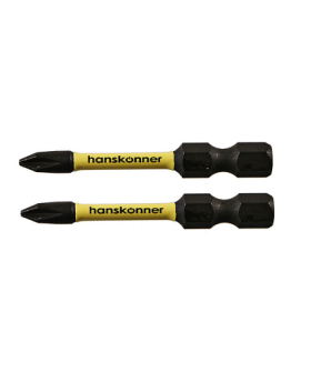 Hanskonner Биты PH1x50мм, ImpactPower, торсионные, 2шт, HPH1-50-2T