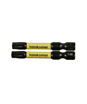 Hanskonner Биты T30x50мм, ImpactPower, торсионные, 2шт, HT30-50-2T