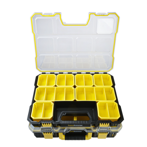 Комплект органайзеров 2шт  DUALKIT система хранения HANSTORAGE PLUS, 440x354x170мм HSP2KIT