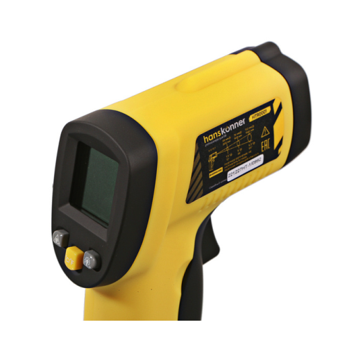 Пирометр, 140x80x38мм,  диапазон измерений  -32...+350С, точность  2C, Hanskonner HTR0001