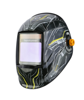 Hanskonner Маска сварщика "Хамелеон" 100*80мм, DIN 4/5-8/9-13, 1/25000сек, HWH701R Hanskonner Маска сварщика "Хамелеон" 100*80мм, DIN 4/5-8/9-13, 1/25000сек, HWH701R
