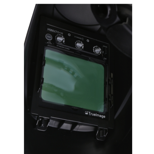 Маска сварщика "Хамелеон" 100*80мм, DIN  4/5-8/9-13, 1/25000сек, Hanskonner HWH701R