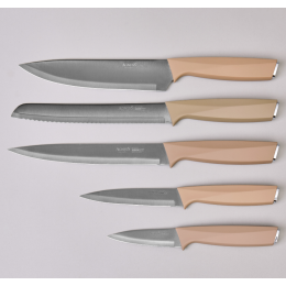 Lefard Набор Ножей Agness На Пластиковой Подставке, 6 Предметов. 911-746