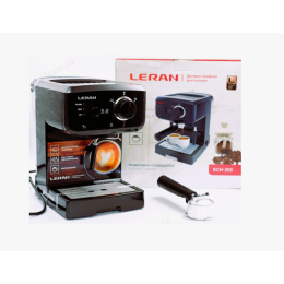 LERAN Кофеварка рожковая эспрессо ECM 303