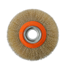 Щетка для точила 175 мм, посадка 32 мм, 5 перех.,, латун. волнист. проволока Sturm! 5241302