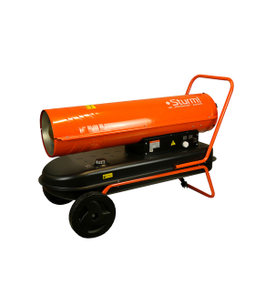 Sturm Дизельная тепловая пушка 50кВт, 718 м3/час, потребл 3.45л/ч, бак 43л, колеса DKH50
