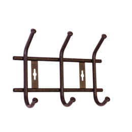 НИКА Вешалка настенная ВНТ3М/А медный антик